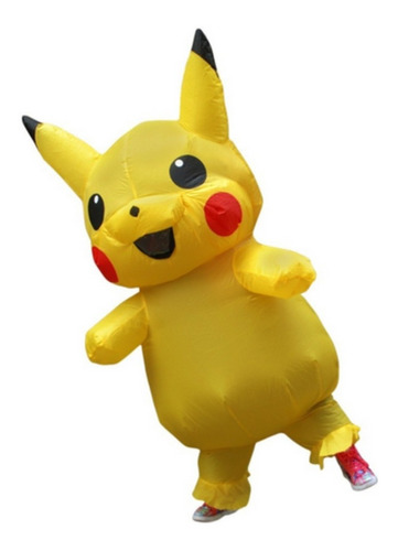 Fantasia Inflável Infantil Pikachu